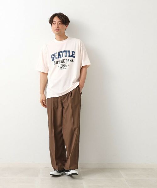 THE SHOP TK / ザ ショップ ティーケー Tシャツ | カレッジロゴ半袖Tシャツ /親子リンク/洗濯機OK | 詳細7