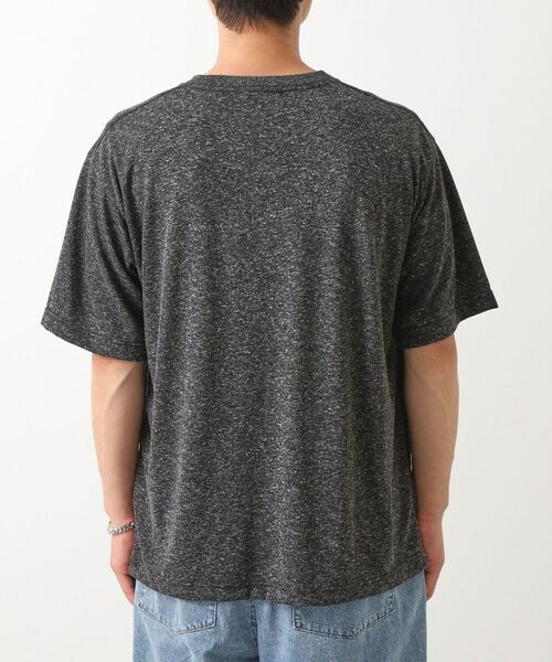 THE SHOP TK / ザ ショップ ティーケー Tシャツ | ポリ麻プリント半袖Tシャツ【洗濯機OK】 | 詳細11