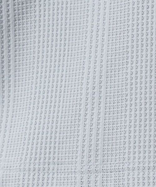 THE SHOP TK / ザ ショップ ティーケー Tシャツ | ランダムワッフル半袖Tシャツ 【洗濯機OK】 | 詳細16