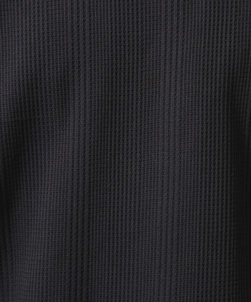 THE SHOP TK / ザ ショップ ティーケー Tシャツ | ランダムワッフル半袖Tシャツ 【洗濯機OK】 | 詳細4