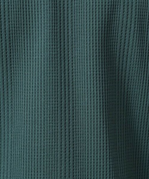 THE SHOP TK / ザ ショップ ティーケー Tシャツ | ランダムワッフル半袖Tシャツ 【洗濯機OK】 | 詳細8