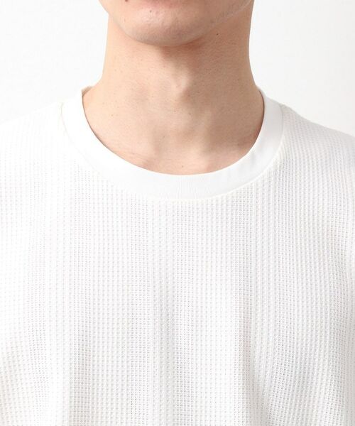 THE SHOP TK / ザ ショップ ティーケー Tシャツ | ステッチ刺繍半袖Tシャツ ビックシルエット | 詳細12