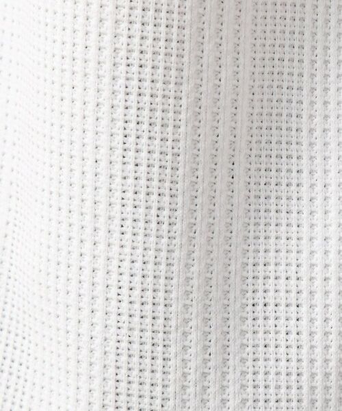 THE SHOP TK / ザ ショップ ティーケー Tシャツ | ステッチ刺繍半袖Tシャツ ビックシルエット | 詳細4