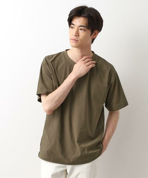 THE SHOP TK / ザ ショップ ティーケー Tシャツ | パーフェクテックリンクス半袖Tシャツ 【接触冷感／吸水速乾／UVカット／洗濯機OK】 | 詳細17