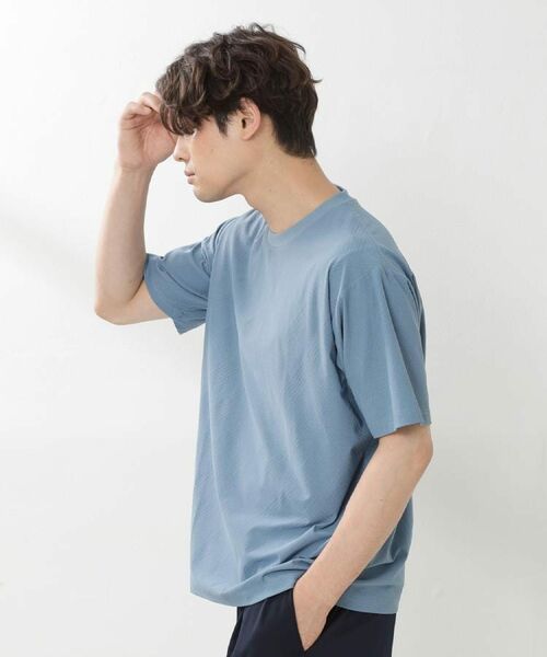 THE SHOP TK / ザ ショップ ティーケー Tシャツ | パーフェクテックリンクス半袖Tシャツ 【接触冷感／吸水速乾／UVカット／洗濯機OK】 | 詳細23