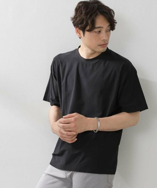 THE SHOP TK / ザ ショップ ティーケー Tシャツ | パーフェクテックリンクス半袖Tシャツ 【接触冷感／吸水速乾／UVカット／洗濯機OK】 | 詳細6