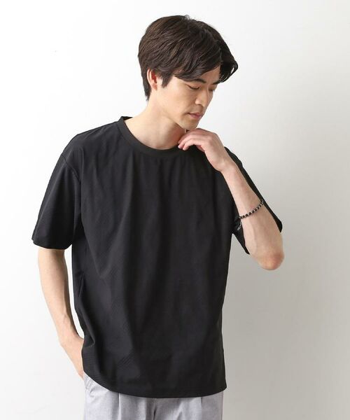 THE SHOP TK / ザ ショップ ティーケー Tシャツ | パーフェクテックリンクス半袖Tシャツ 【接触冷感／吸水速乾／UVカット／洗濯機OK】 | 詳細9
