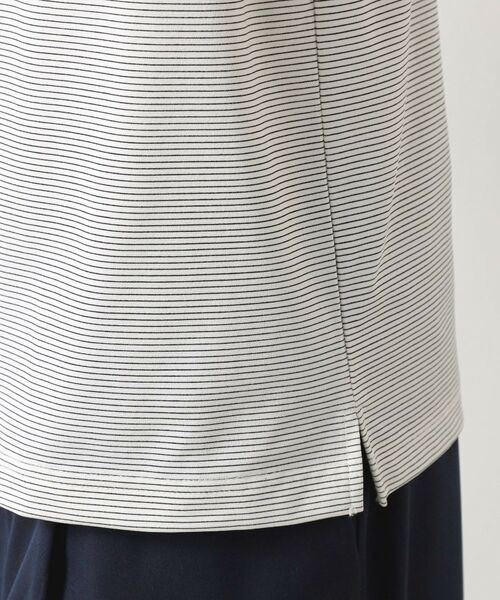 THE SHOP TK / ザ ショップ ティーケー Tシャツ | パーフェクテックボーダー半袖Tシャツ 【吸水速乾／洗濯機OK】 | 詳細20