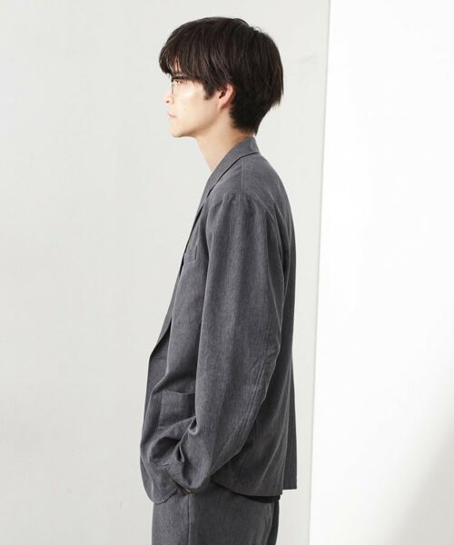 THE SHOP TK / ザ ショップ ティーケー テーラードジャケット | スムースファイバーリラックスジャケット 【セットアップ可／UVカット／イージーケア／洗濯機OK】 | 詳細11