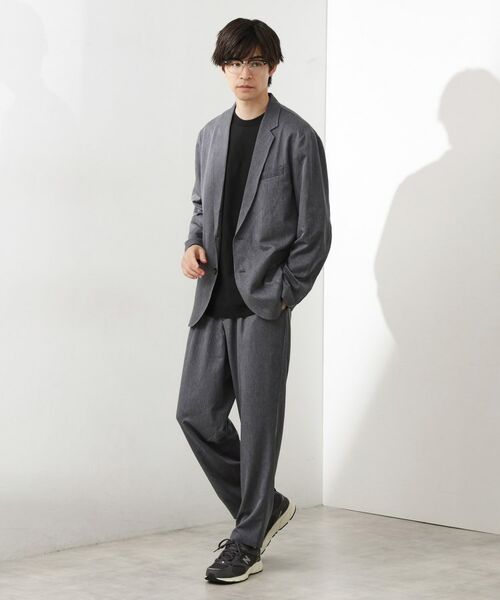 THE SHOP TK / ザ ショップ ティーケー テーラードジャケット | スムースファイバーリラックスジャケット 【セットアップ可／UVカット／イージーケア／洗濯機OK】 | 詳細13