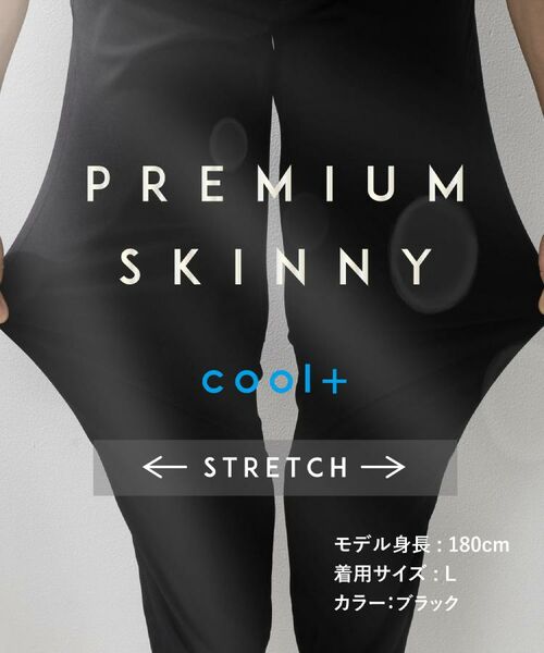 THE SHOP TK / ザ ショップ ティーケー パンツ | NEW プレミアムスキニーパンツCOOL 【ストレッチプラス／接触冷感／洗濯機OK】 | 詳細15