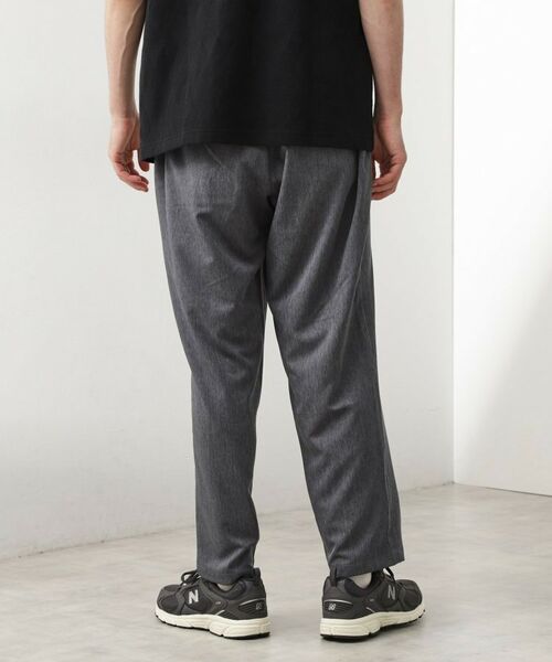 THE SHOP TK / ザ ショップ ティーケー パンツ | スムースファイバーワイドイージーパンツ 【セットアップ可／UVカット／イージーケア／洗濯機OK】 | 詳細10