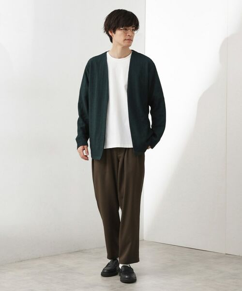 THE SHOP TK / ザ ショップ ティーケー パンツ | スムースファイバーワイドイージーパンツ 【セットアップ可／UVカット／イージーケア／洗濯機OK】 | 詳細17