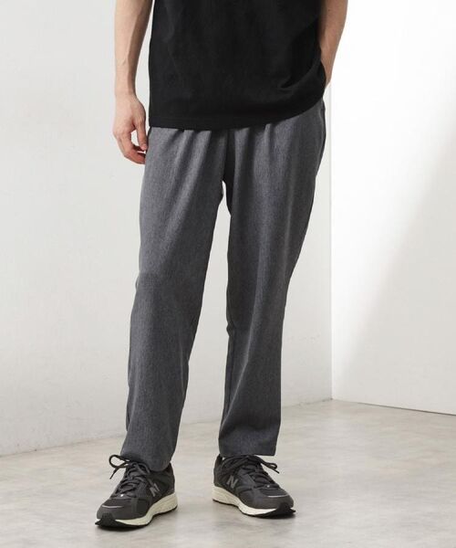 THE SHOP TK / ザ ショップ ティーケー パンツ | スムースファイバーワイドイージーパンツ 【セットアップ可／UVカット／イージーケア／洗濯機OK】 | 詳細8