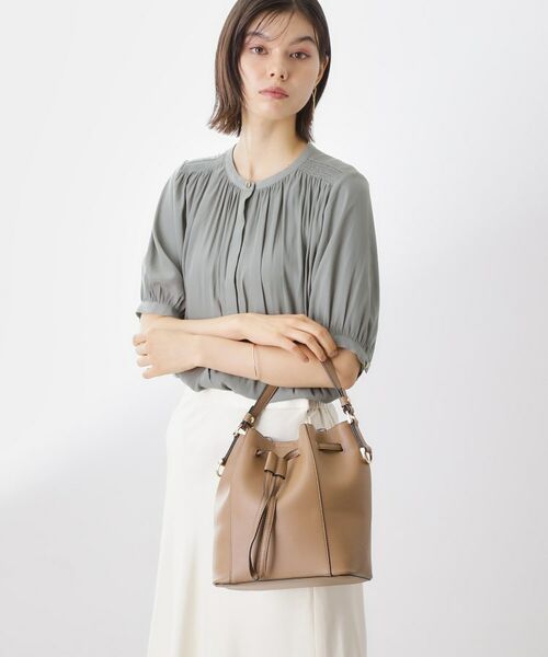 THE SHOP TK / ザ ショップ ティーケー ショルダーバッグ | 巾着2WAYショルダーバッグ | 詳細5