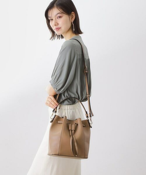 THE SHOP TK / ザ ショップ ティーケー ショルダーバッグ | 巾着2WAYショルダーバッグ | 詳細6