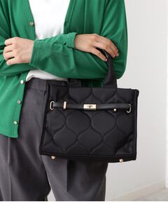 THE SHOP TK / ザ ショップ ティーケー トートバッグ | ナイロンキルトミドルトートバッグ