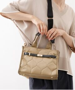 THE SHOP TK / ザ ショップ ティーケー トートバッグ | ナイロンキルトミドルトートバッグ