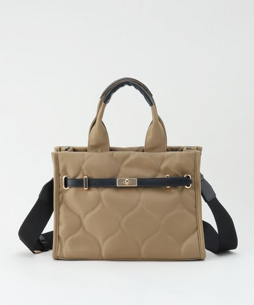 THE SHOP TK / ザ ショップ ティーケー トートバッグ | ナイロンキルトミドルトートバッグ | 詳細6