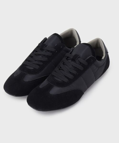 THE SHOP TK/ザ ショップ ティーケー スエードコンビスニーカー ブラック(019) 35(23.5cm)