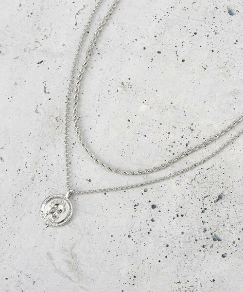 THE SHOP TK / ザ ショップ ティーケー ネックレス・ペンダント・チョーカー | コインチェーン2WAYショートネックレス | 詳細1