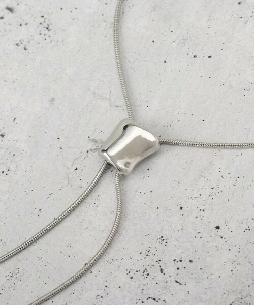 THE SHOP TK / ザ ショップ ティーケー ネックレス・ペンダント・チョーカー | ループタイメタルネックレス | 詳細2