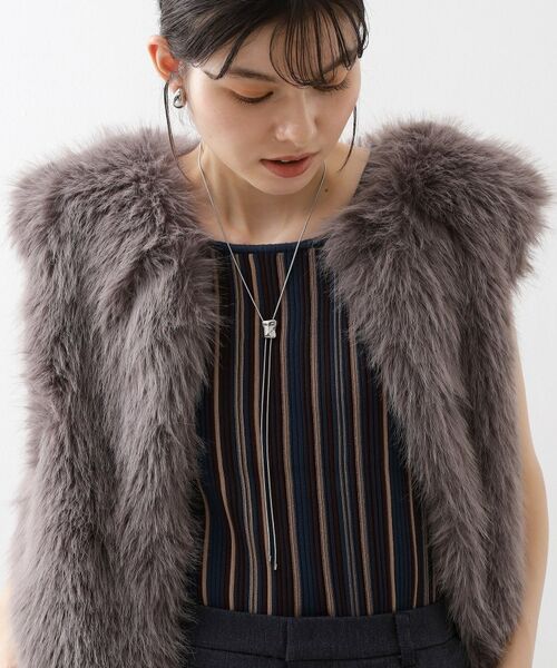 THE SHOP TK / ザ ショップ ティーケー ネックレス・ペンダント・チョーカー | ループタイメタルネックレス | 詳細5