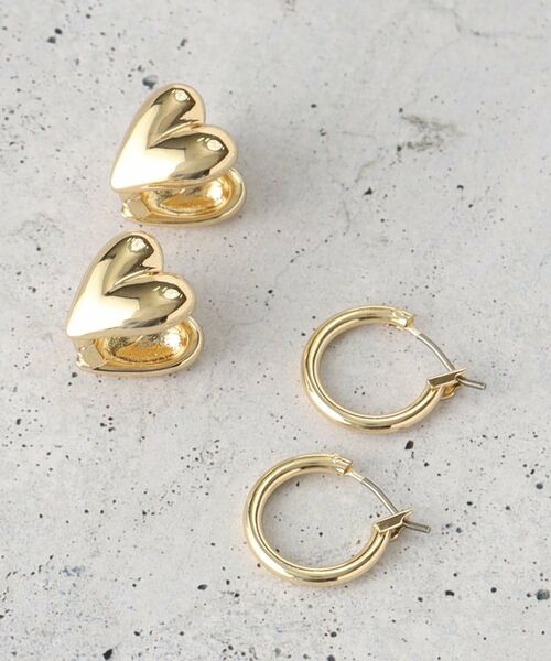 THE SHOP TK / ザ ショップ ティーケー ピアス・イヤリング | 2ペアピアス | 詳細1