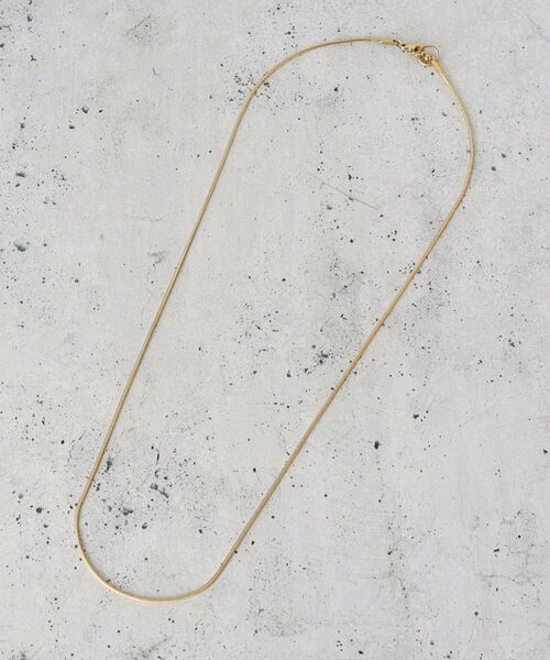 THE SHOP TK / ザ ショップ ティーケー ネックレス・ペンダント・チョーカー | ステンレススネークロングネックレス | 詳細1