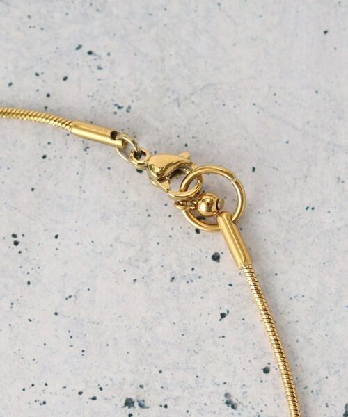 THE SHOP TK / ザ ショップ ティーケー ネックレス・ペンダント・チョーカー | ステンレススネークロングネックレス | 詳細3