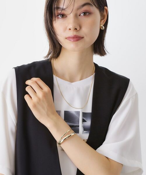 THE SHOP TK / ザ ショップ ティーケー ネックレス・ペンダント・チョーカー | ステンレススネークロングネックレス | 詳細5