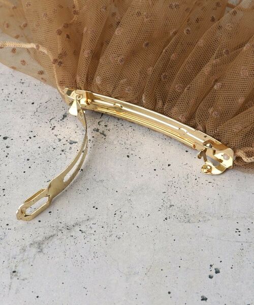 THE SHOP TK / ザ ショップ ティーケー ヘアアクセサリー | チュールバレッタ | 詳細3