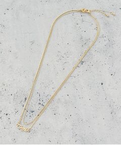 THE SHOP TK / ザ ショップ ティーケー ネックレス・ペンダント・チョーカー | レタリングネックレス