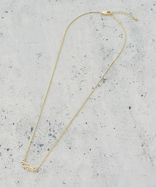 THE SHOP TK / ザ ショップ ティーケー ネックレス・ペンダント・チョーカー | レタリングネックレス | 詳細2