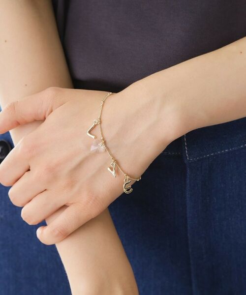 THE SHOP TK / ザ ショップ ティーケー ブレスレット・バングル | LOVE2連ブレスレット | 詳細8