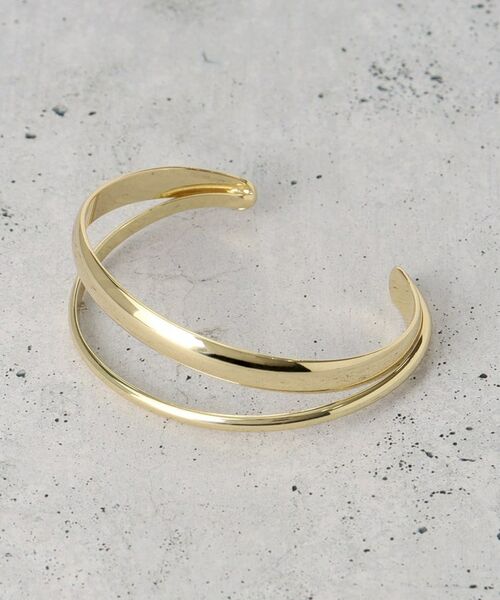 THE SHOP TK / ザ ショップ ティーケー ブレスレット・バングル | ダブルラインバングル | 詳細1