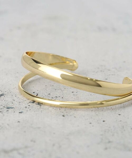 THE SHOP TK / ザ ショップ ティーケー ブレスレット・バングル | ダブルラインバングル | 詳細3