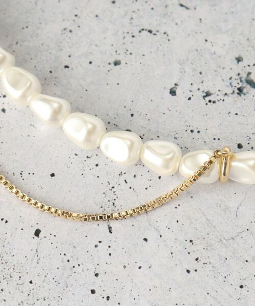 THE SHOP TK / ザ ショップ ティーケー ネックレス・ペンダント・チョーカー | 2連パール調ネックレス | 詳細2