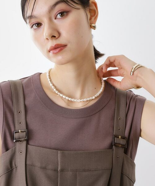 THE SHOP TK / ザ ショップ ティーケー ネックレス・ペンダント・チョーカー | 2連パール調ネックレス | 詳細5