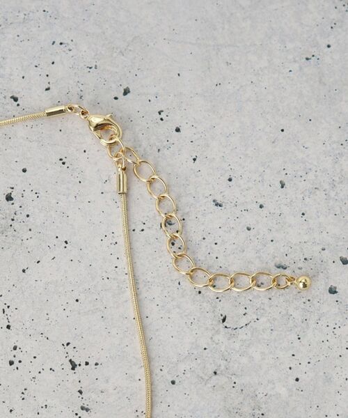 THE SHOP TK / ザ ショップ ティーケー ネックレス・ペンダント・チョーカー | パール調ワントップ2連ネックレス | 詳細3