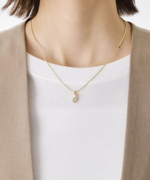 THE SHOP TK / ザ ショップ ティーケー ネックレス・ペンダント・チョーカー | パール調ワントップ2連ネックレス | 詳細5