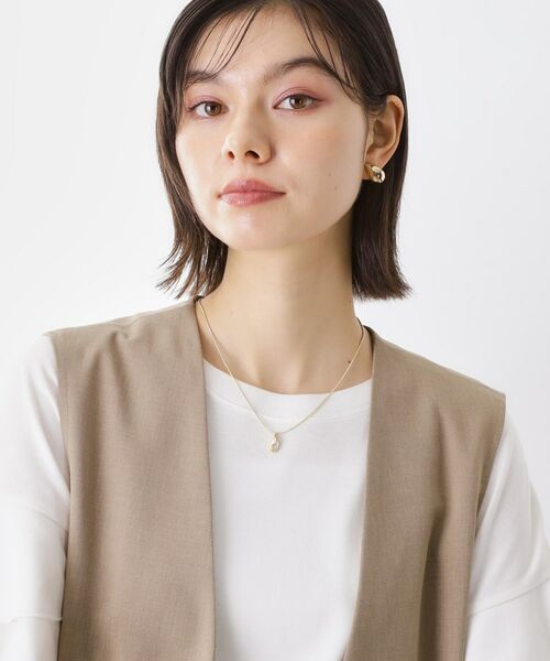 THE SHOP TK / ザ ショップ ティーケー ネックレス・ペンダント・チョーカー | パール調ワントップ2連ネックレス | 詳細6