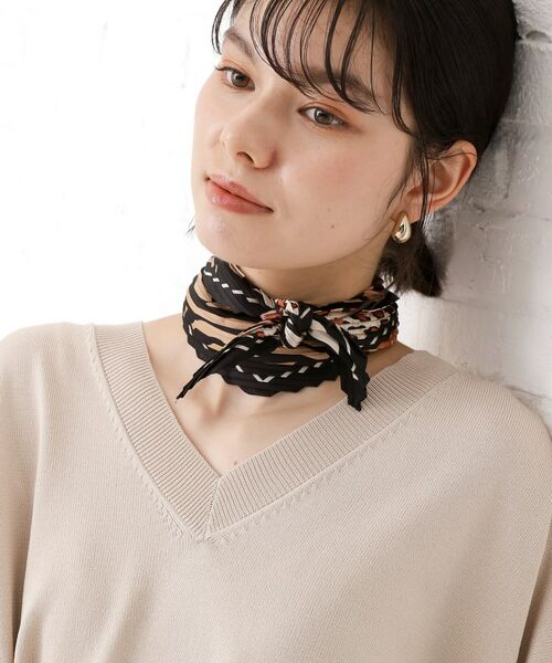 THE SHOP TK / ザ ショップ ティーケー バンダナ・スカーフ | プリーツスカーフ | 詳細1