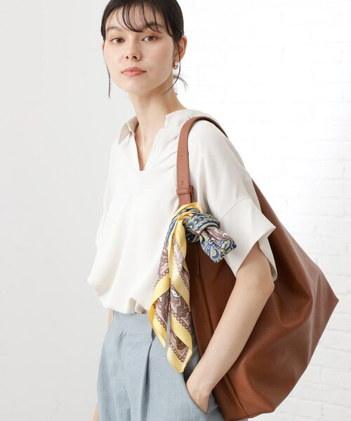 THE SHOP TK / ザ ショップ ティーケー マフラー・ショール・スヌード・ストール | ペイズリー大判ストール | 詳細1