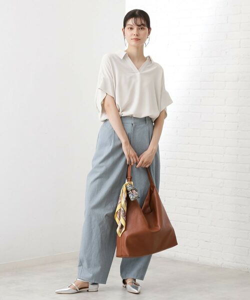 THE SHOP TK / ザ ショップ ティーケー マフラー・ショール・スヌード・ストール | ペイズリー大判ストール | 詳細2