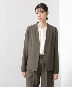 THE SHOP TK / ザ ショップ ティーケー ノーカラージャケット | ノーカラージャケット【セットアップ可】