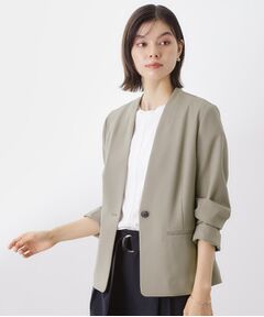 THE SHOP TK / ザ ショップ ティーケー ノーカラージャケット | ノーカラージャケット【セットアップ可】