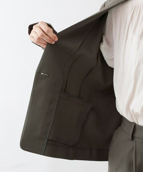 THE SHOP TK / ザ ショップ ティーケー ノーカラージャケット | ノーカラージャケット【セットアップ可】 | 詳細18