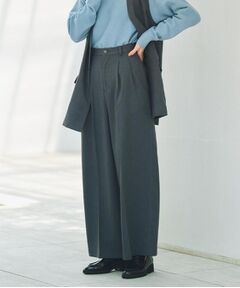 THE SHOP TK / ザ ショップ ティーケー パンツ | 【きれいめもカジュアルもお任せ】2タックワイドパンツ【セットアップ可】
