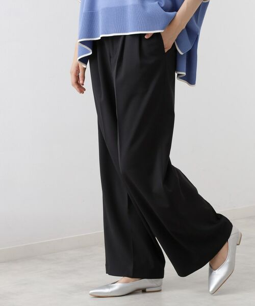 THE SHOP TK / ザ ショップ ティーケー パンツ | 【きれいめもカジュアルもお任せ】2タックワイドパンツ【セットアップ可】 | 詳細14